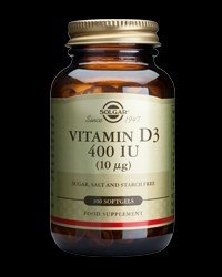 vitamin d3 400 iu solgar